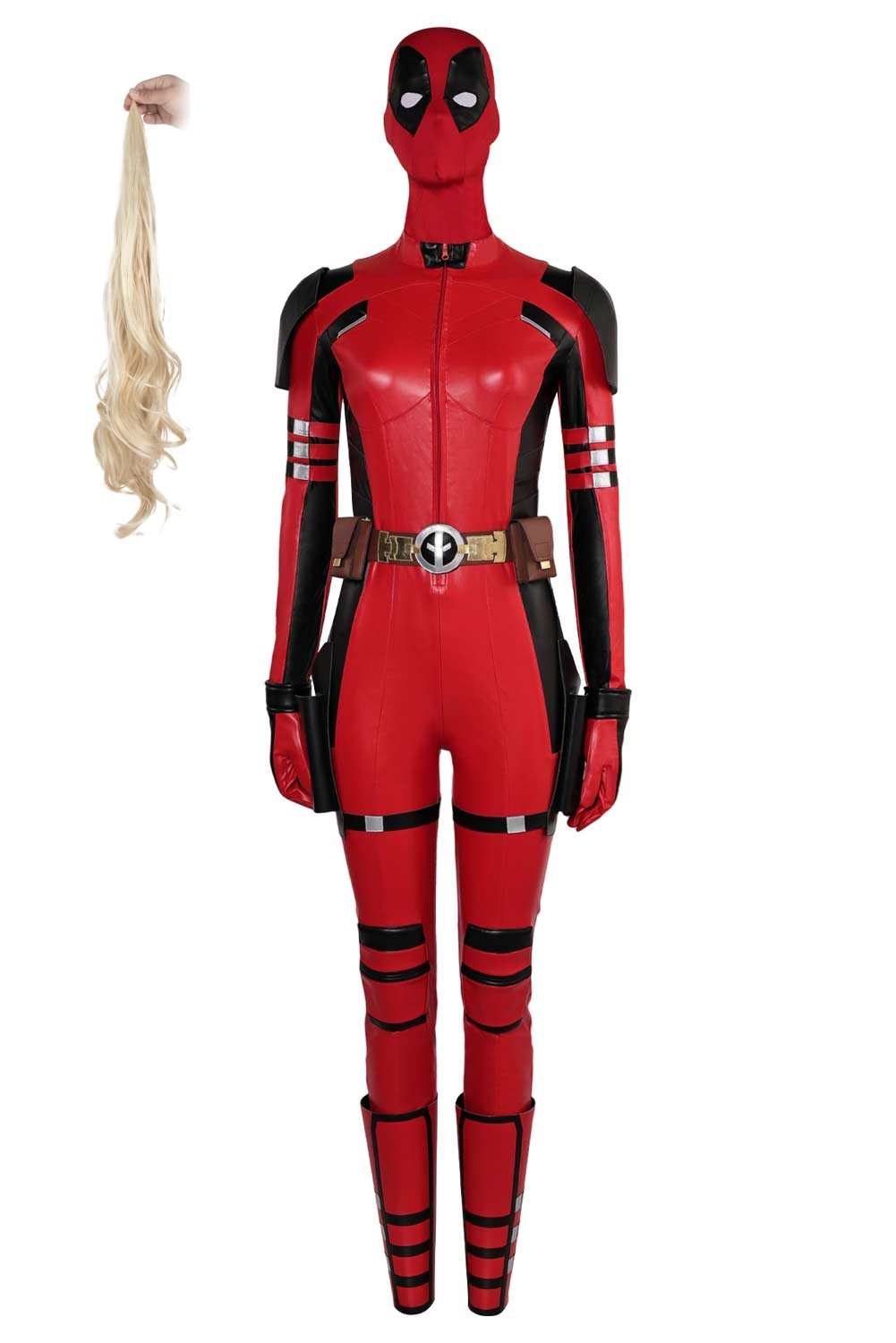 Deadpool & Wolverine Variants Ladypool Women Jumpsuit Outfits Halloween Carnival Suit Cosplay Costume