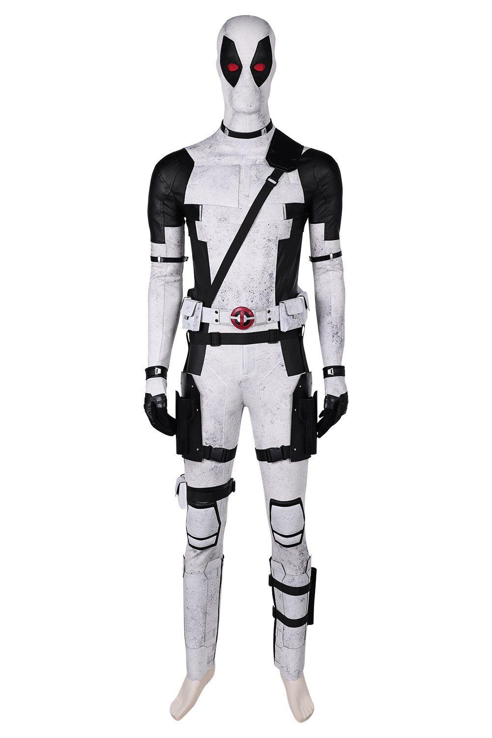 Deadpool & Wolverine Wade Wilson X-Force White Variants Outfits Halloween Carnival Suit Cosplay Costume