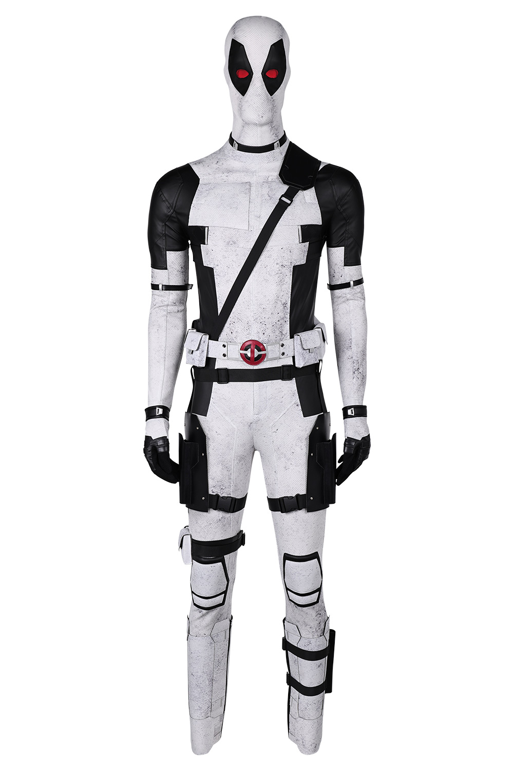 Deadpool & Wolverine Wade Wilson X-Force White Variants Outfits Halloween Carnival Suit Cosplay Costume