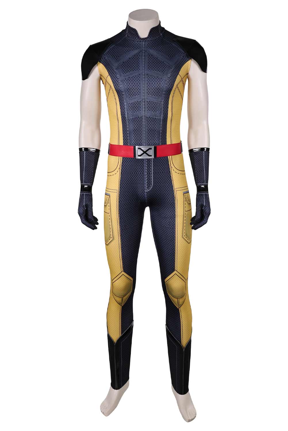 Deadpool & Wolverine Wolverine Black Outfits Halloween Carnival Suit Cosplay Costume
