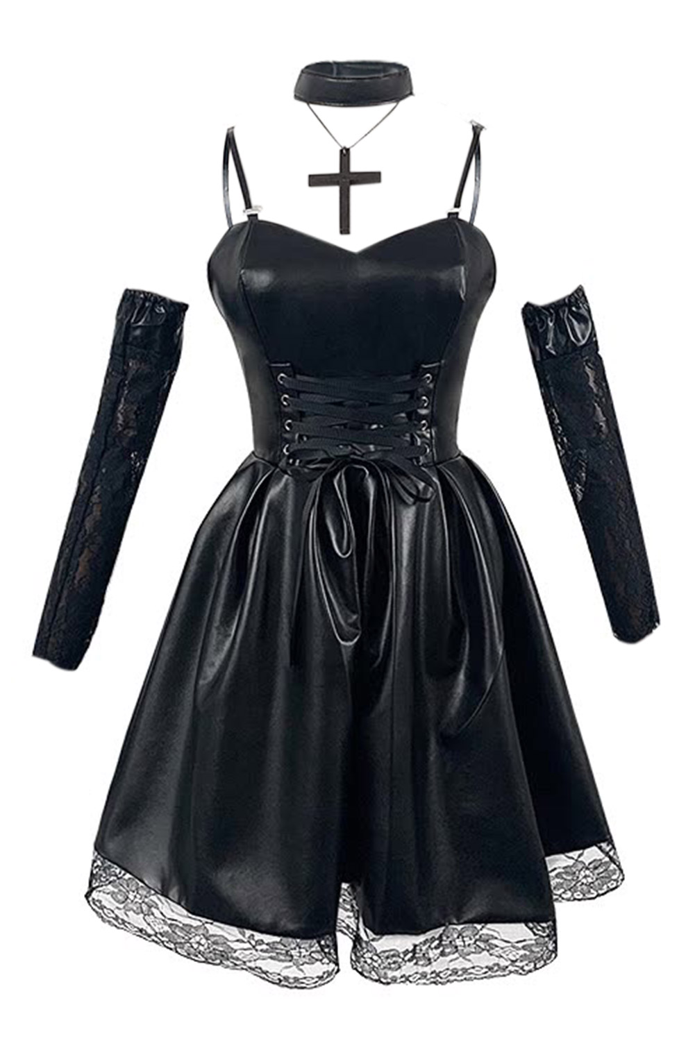 Death Note Misa Amane Dress Full Set Outfits Halloween Carnival Suit Cosplay Costume