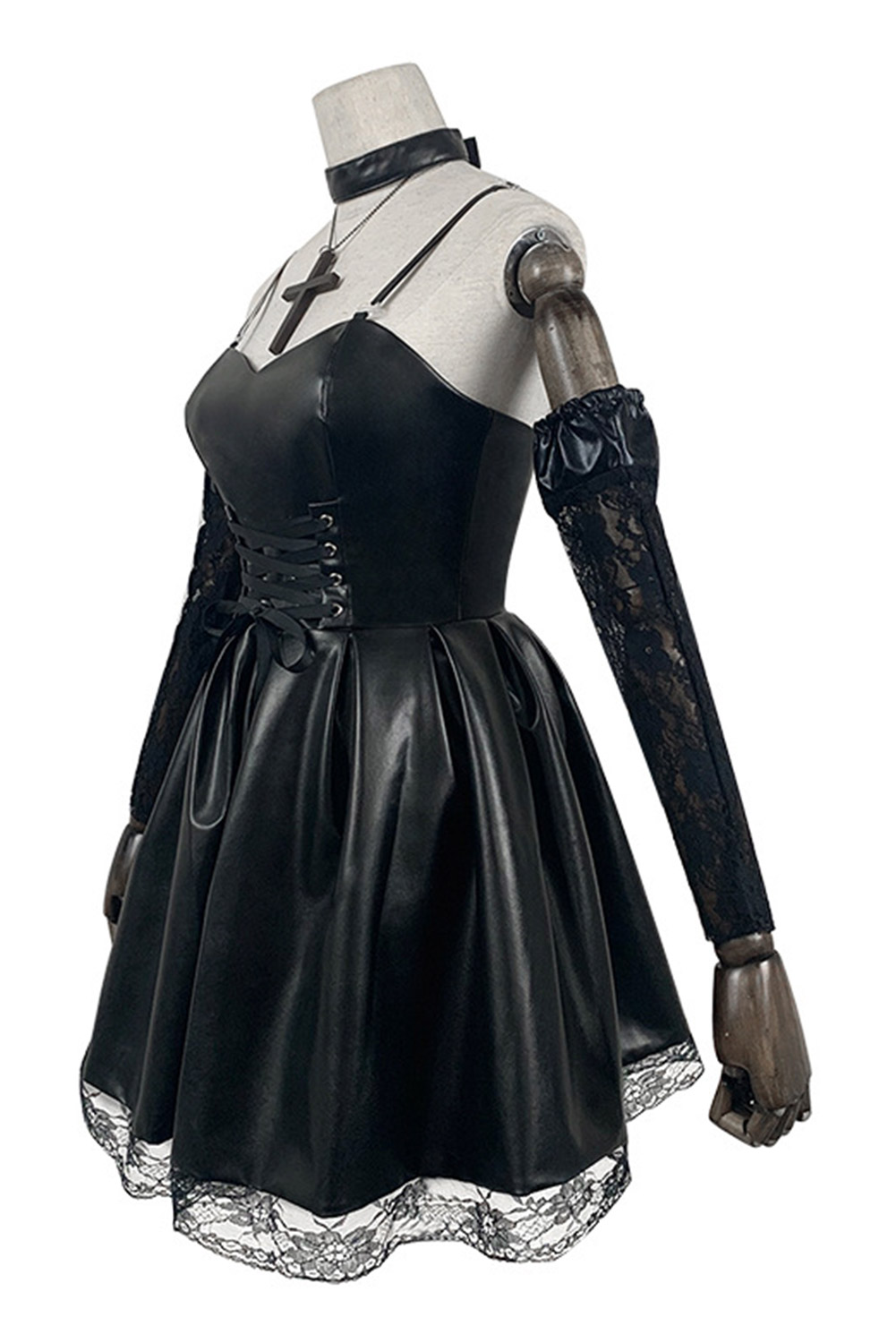 Death Note Misa Amane Dress Full Set Outfits Halloween Carnival Suit Cosplay Costume
