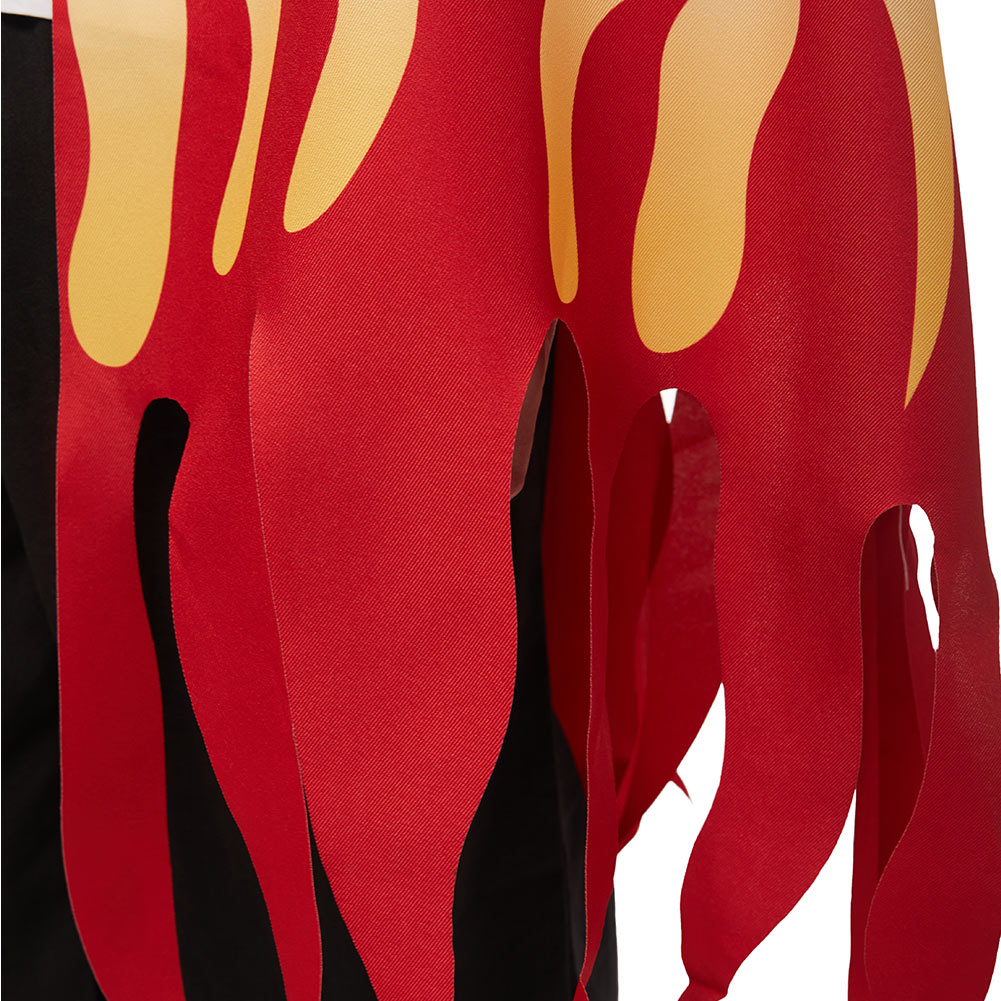 Demon Slayer: Kimetsu no Yaiba Rengoku Kyoujurou Adult Cloak Coat Cosplay Costume Halloween Carnival Suit