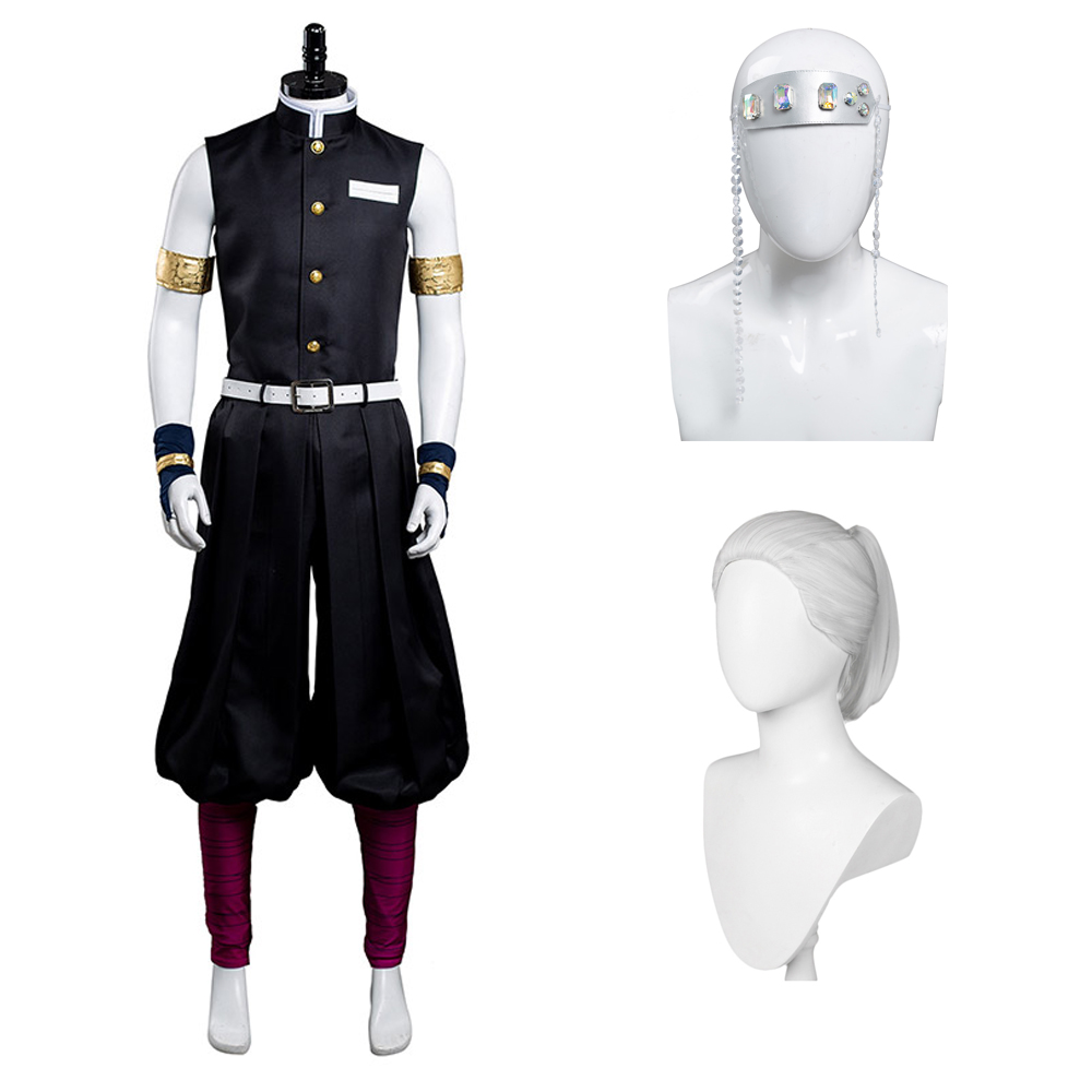 Demon Slayer Uzui Tengen Cosplay Costume Festival Christmas Carnival Party Outfit