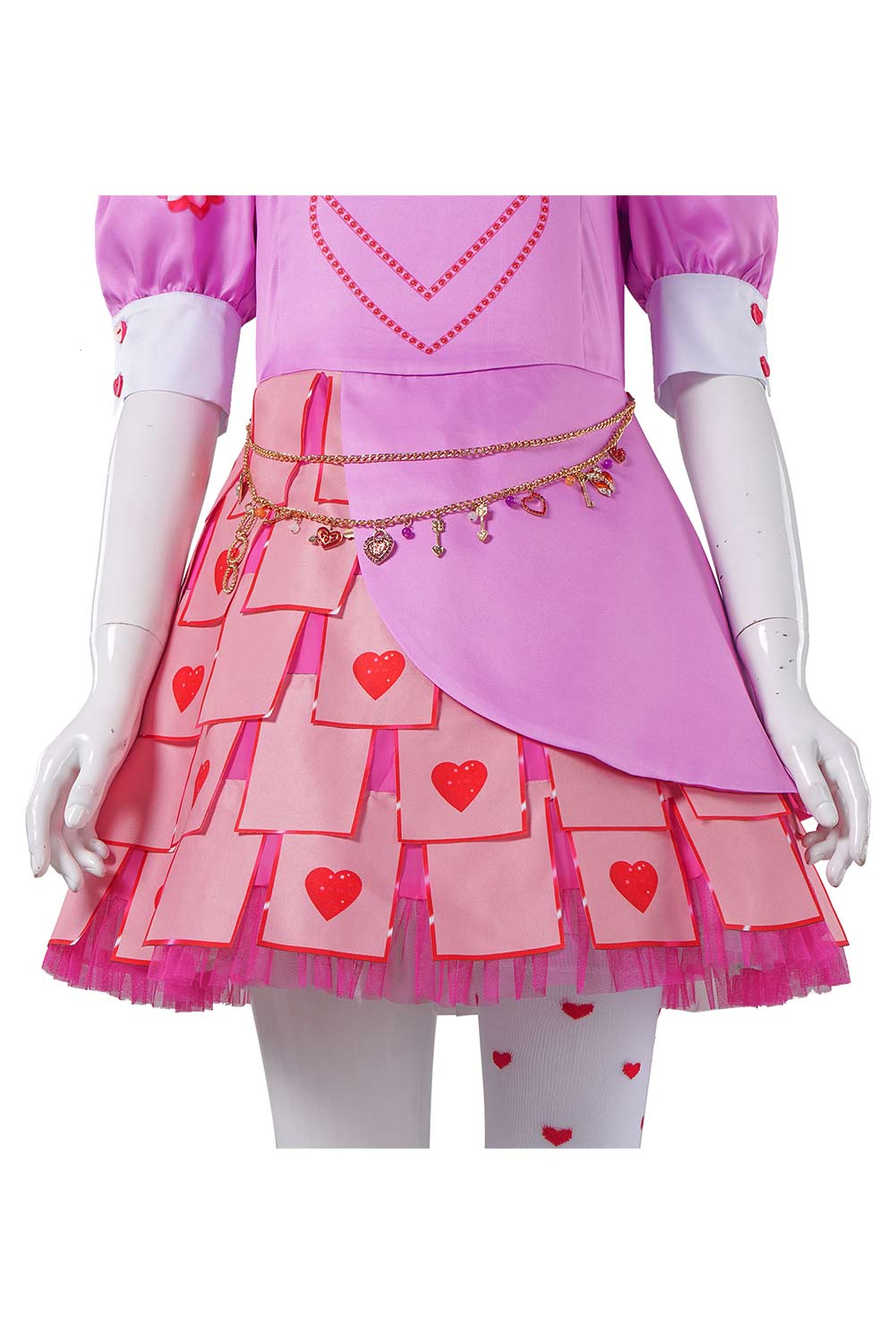 Descendants: The Rise of Red 2024 Bridget Dress Full Set Outfits Halloween Carnival Suit Cosplay Costume
