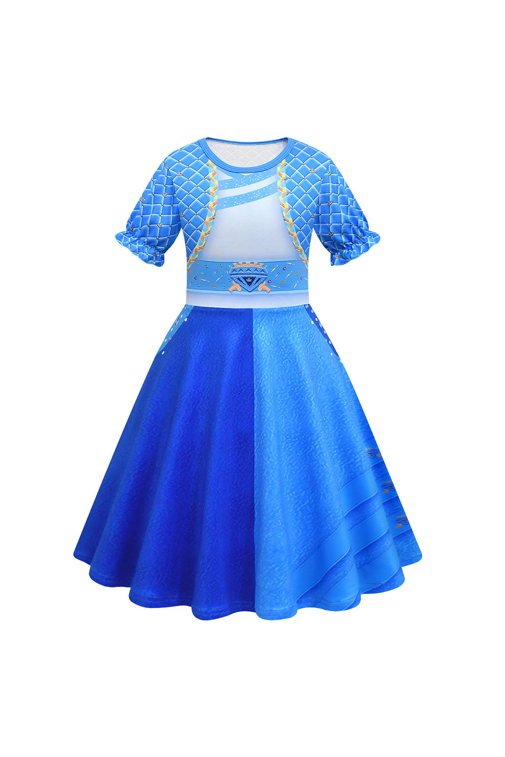 Descendants: The Rise of Red Kids Girls Chloe Outfits Set Halloween Carnival Suit Cosplay Costume