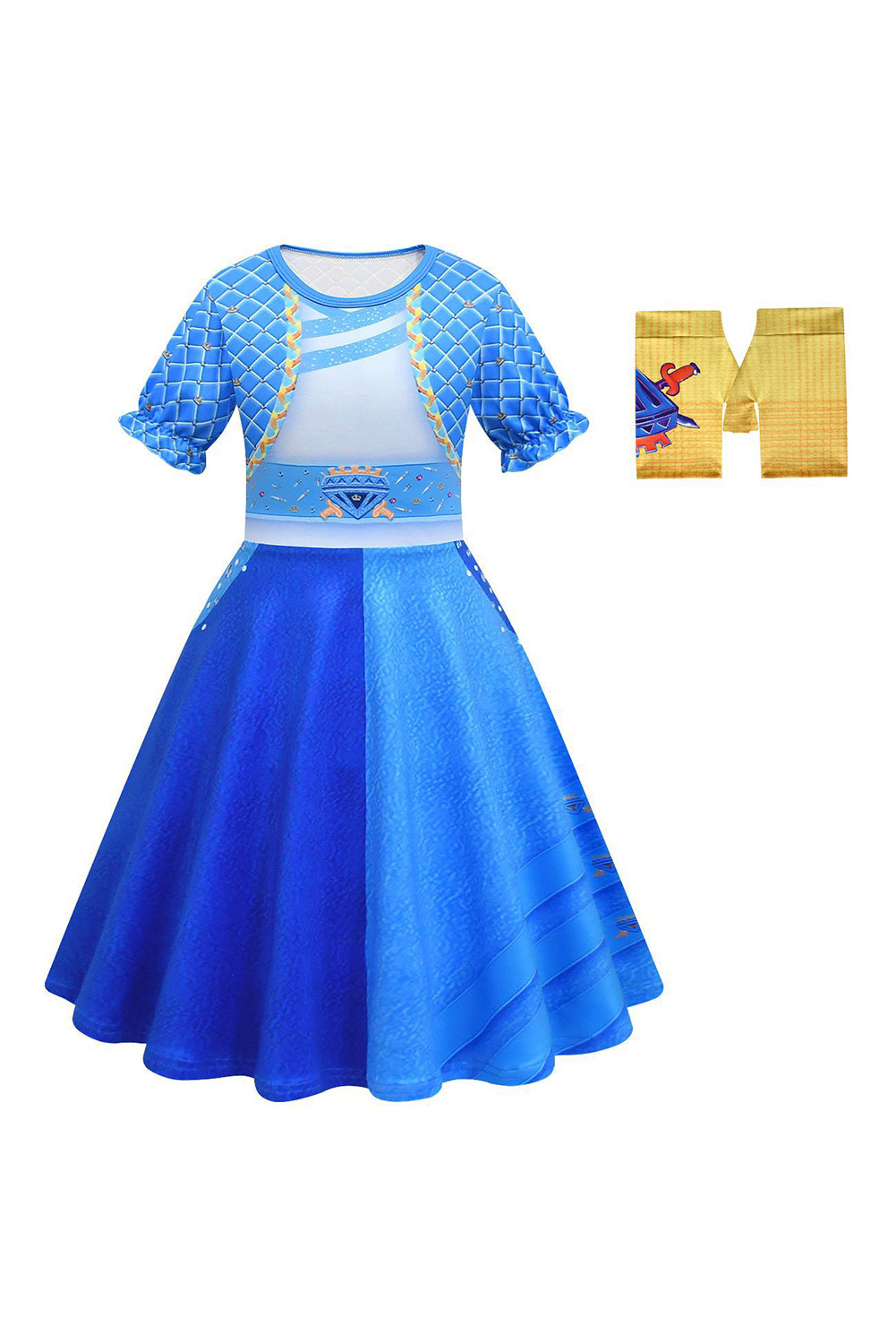 Descendants: The Rise of Red Kids Girls Chloe Outfits Set Halloween Carnival Suit Cosplay Costume