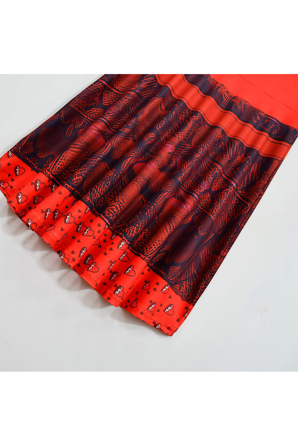 Descendants: The Rise of Red Kids Girls Red Outfits Set Halloween Carnival Suit Cosplay Costume