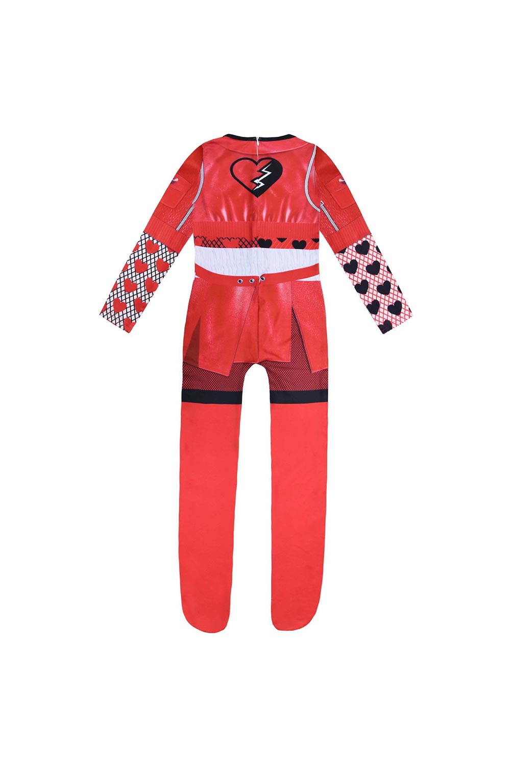 Descendants: The Rise of Red Princess Red Kids Children Jumpsuit Outfits Halloween Carnival Suit Cosplay Costume
