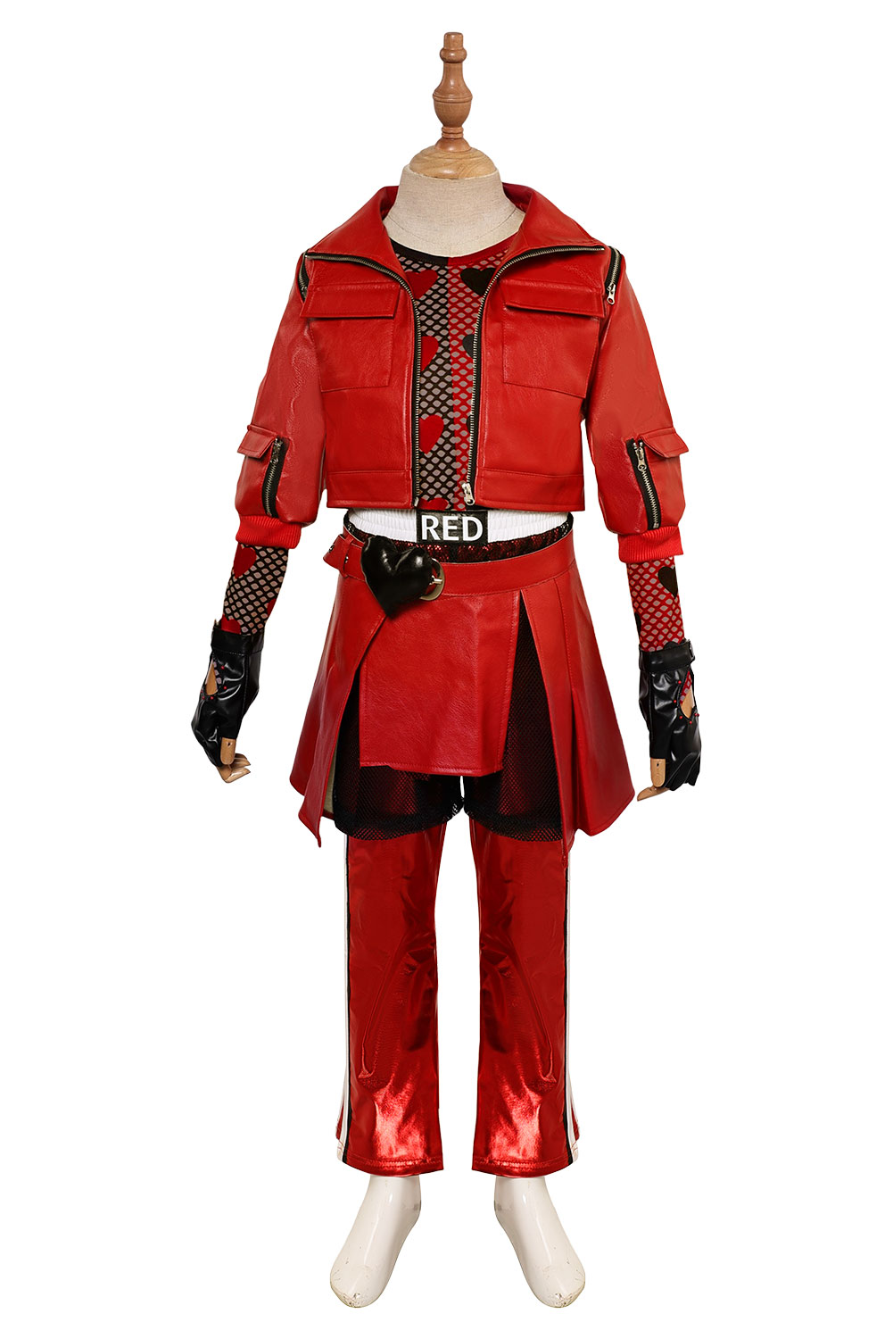 Descendants: The Rise of Red Princess Red Kids Outfits Halloween Carnival Suit Cosplay Costume