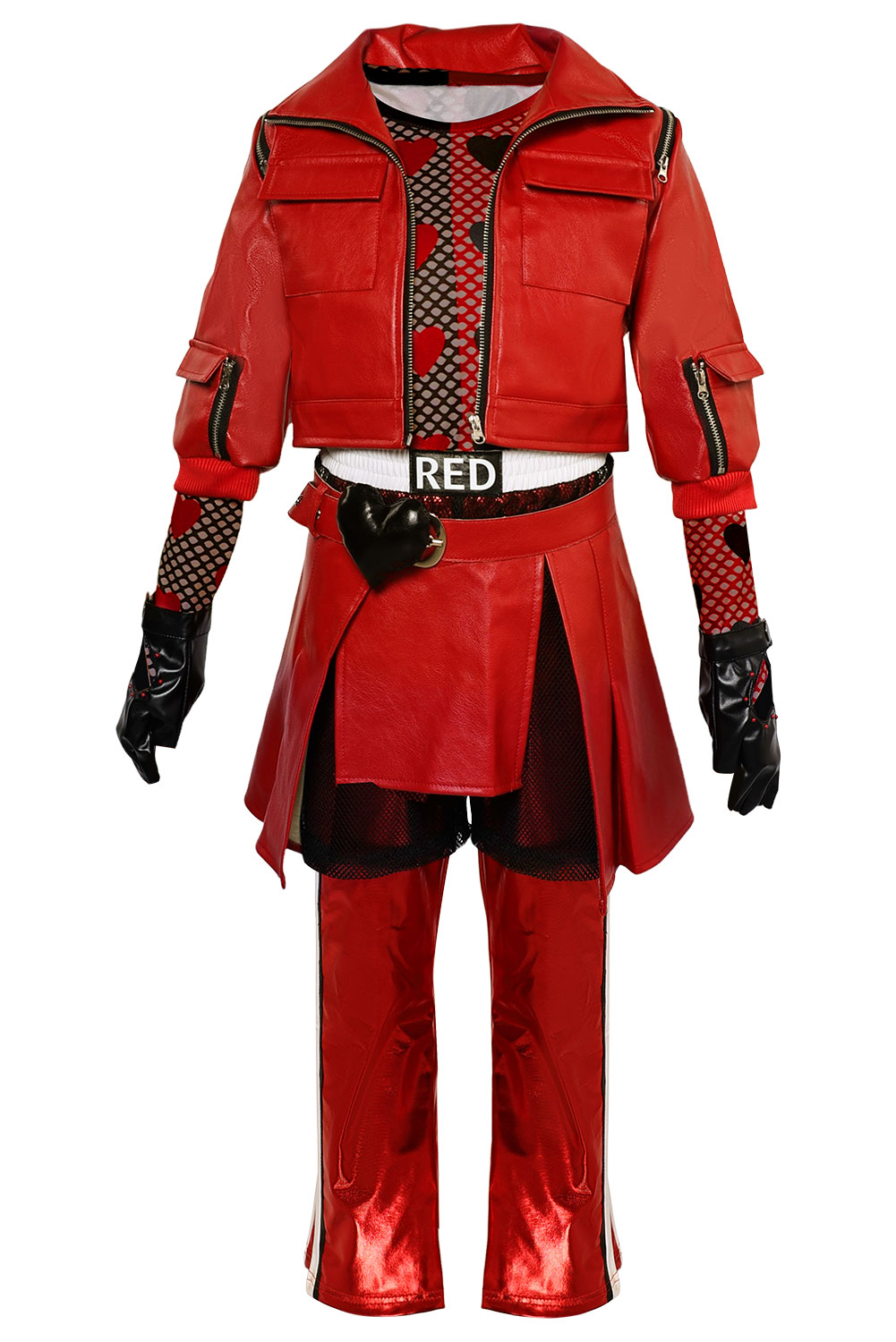 Descendants: The Rise of Red Princess Red Kids Outfits Halloween Carnival Suit Cosplay Costume