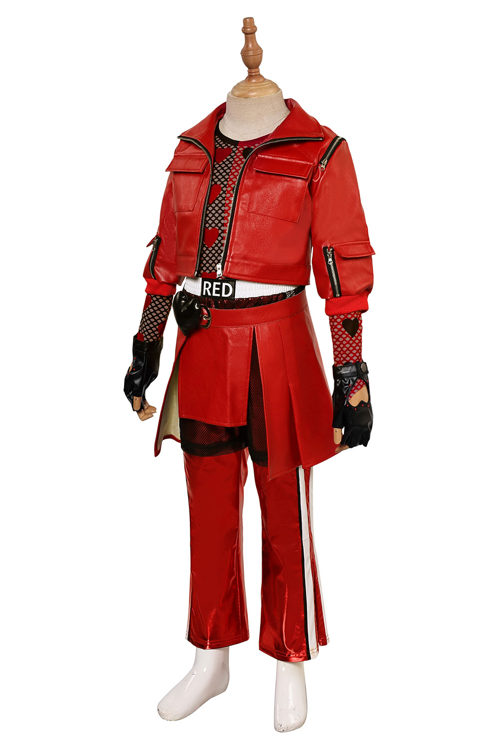 Descendants: The Rise of Red Princess Red Kids Outfits Halloween Carnival Suit Cosplay Costume