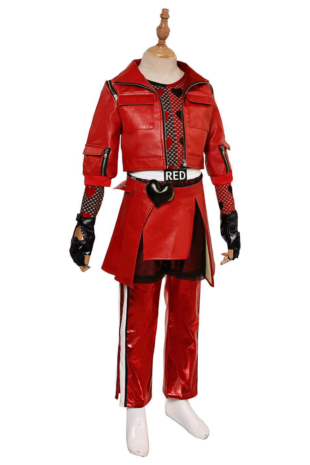 Descendants: The Rise of Red Princess Red Kids Outfits Halloween Carnival Suit Cosplay Costume