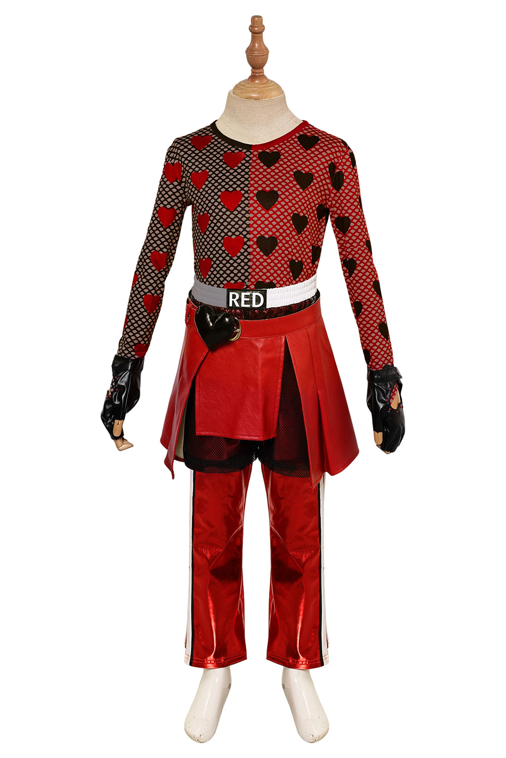 Descendants: The Rise of Red Princess Red Kids Outfits Halloween Carnival Suit Cosplay Costume