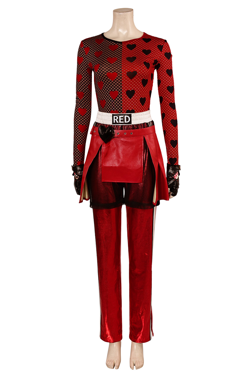 Descendants: The Rise of Red Princess Red Suit Outfits Halloween Carnival Cosplay Costume