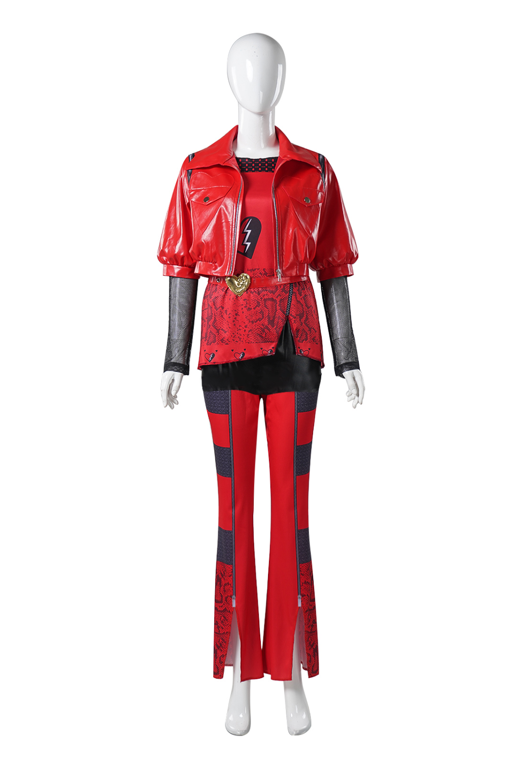 Descendants: The Rise of Red Princess Red Uniform Outfits Halloween Carnival Suit Cosplay Costume