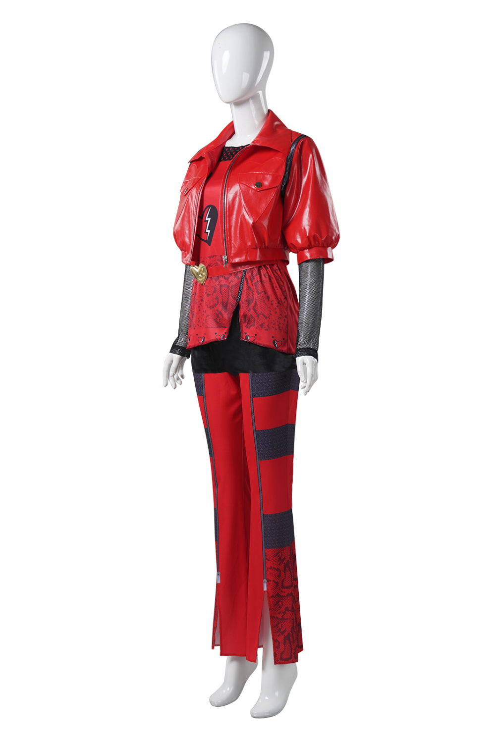 Descendants: The Rise of Red Princess Red Uniform Outfits Halloween Carnival Suit Cosplay Costume