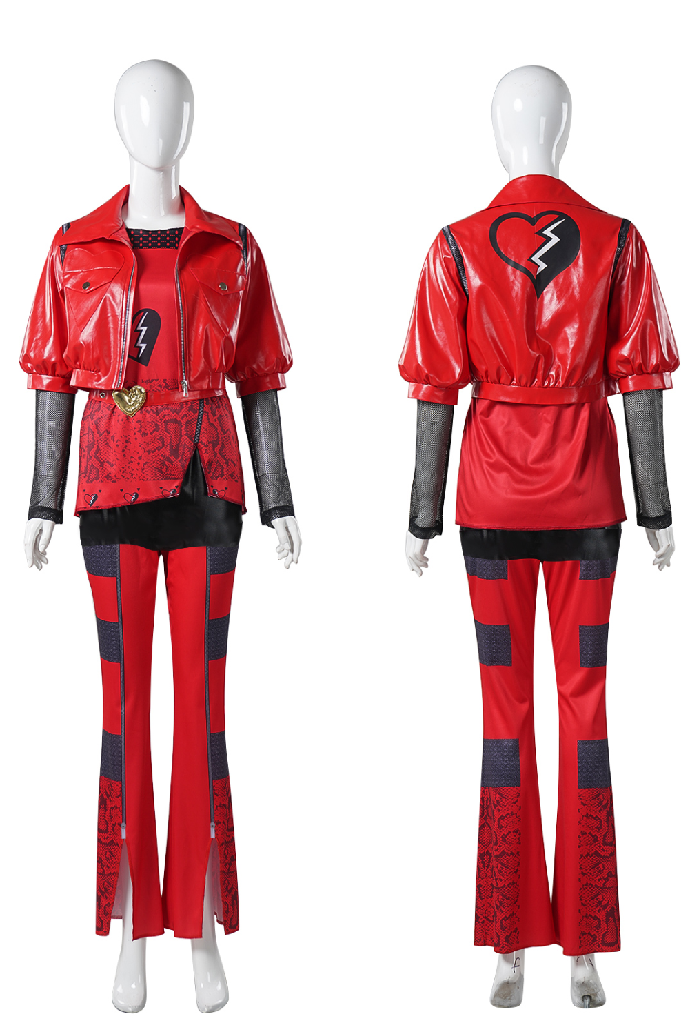 Descendants: The Rise of Red Princess Red Uniform Outfits Halloween Carnival Suit Cosplay Costume