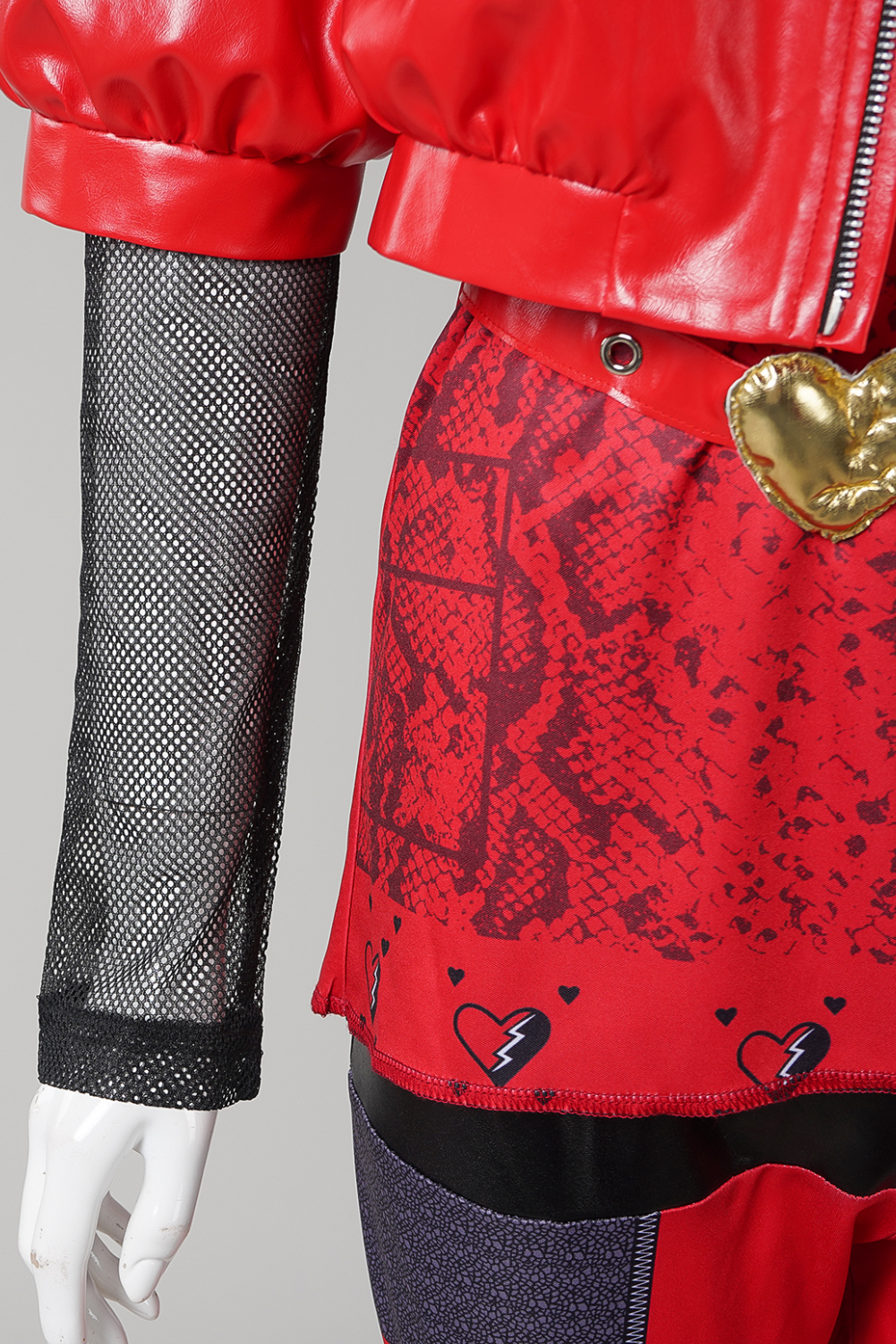 Descendants: The Rise of Red Princess Red Uniform Outfits Halloween Carnival Suit Cosplay Costume