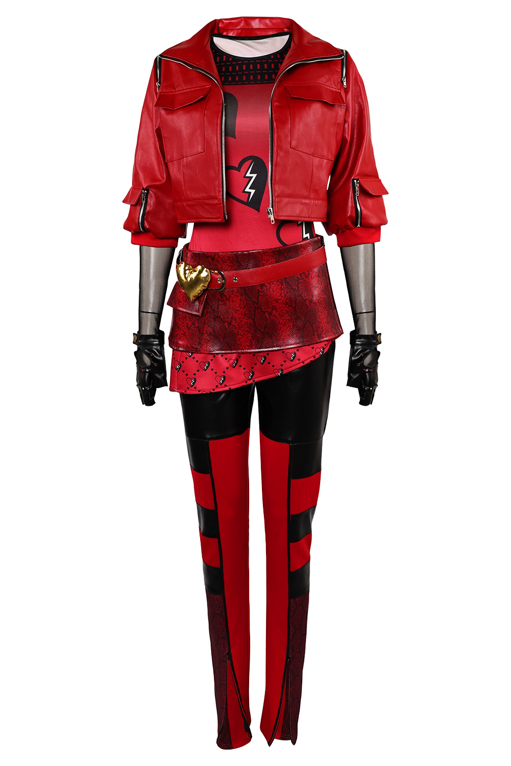 Descendants: The Rise of Red Red Cosplay Uniform Outfits Halloween Carnival Suit Costume