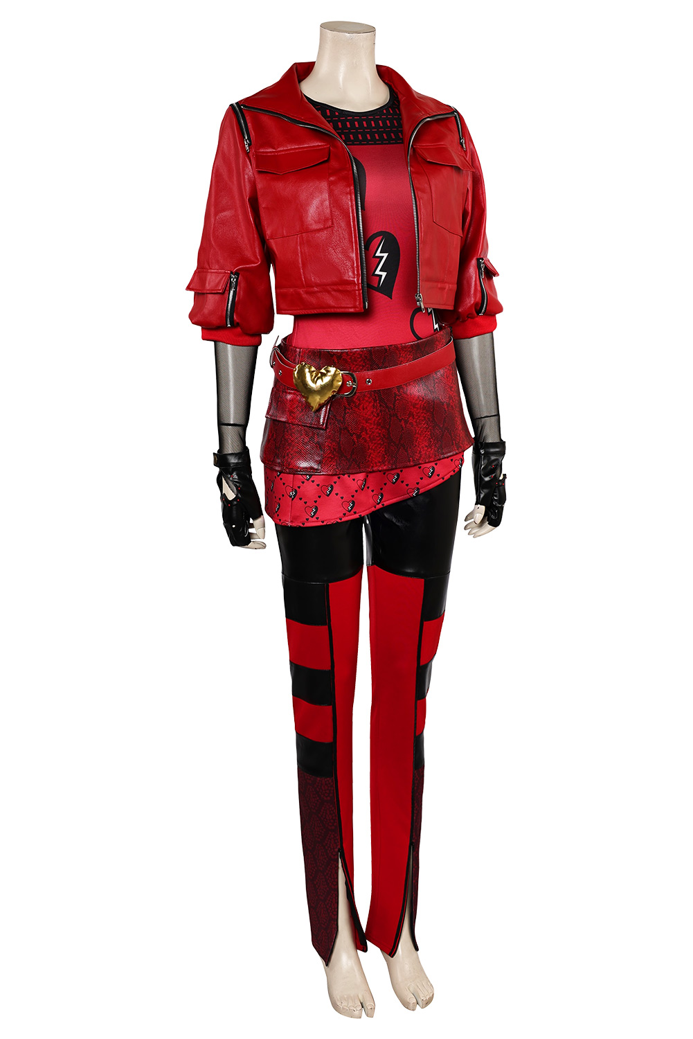 Descendants: The Rise of Red Red Cosplay Uniform Outfits Halloween Carnival Suit Costume