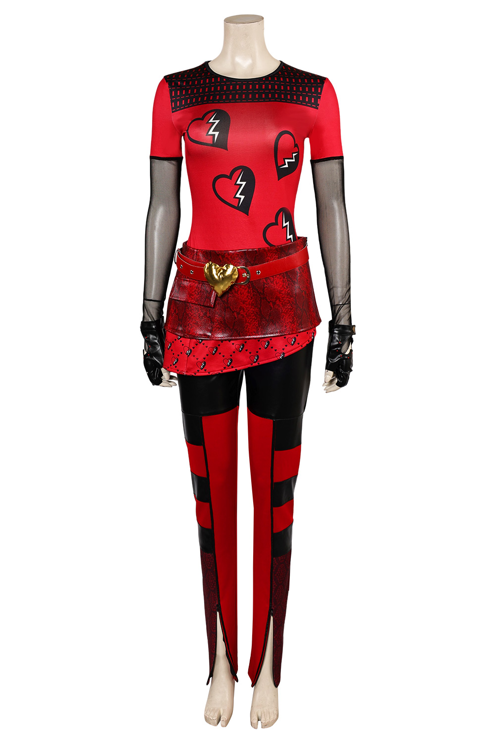 Descendants: The Rise of Red Red Cosplay Uniform Outfits Halloween Carnival Suit Costume