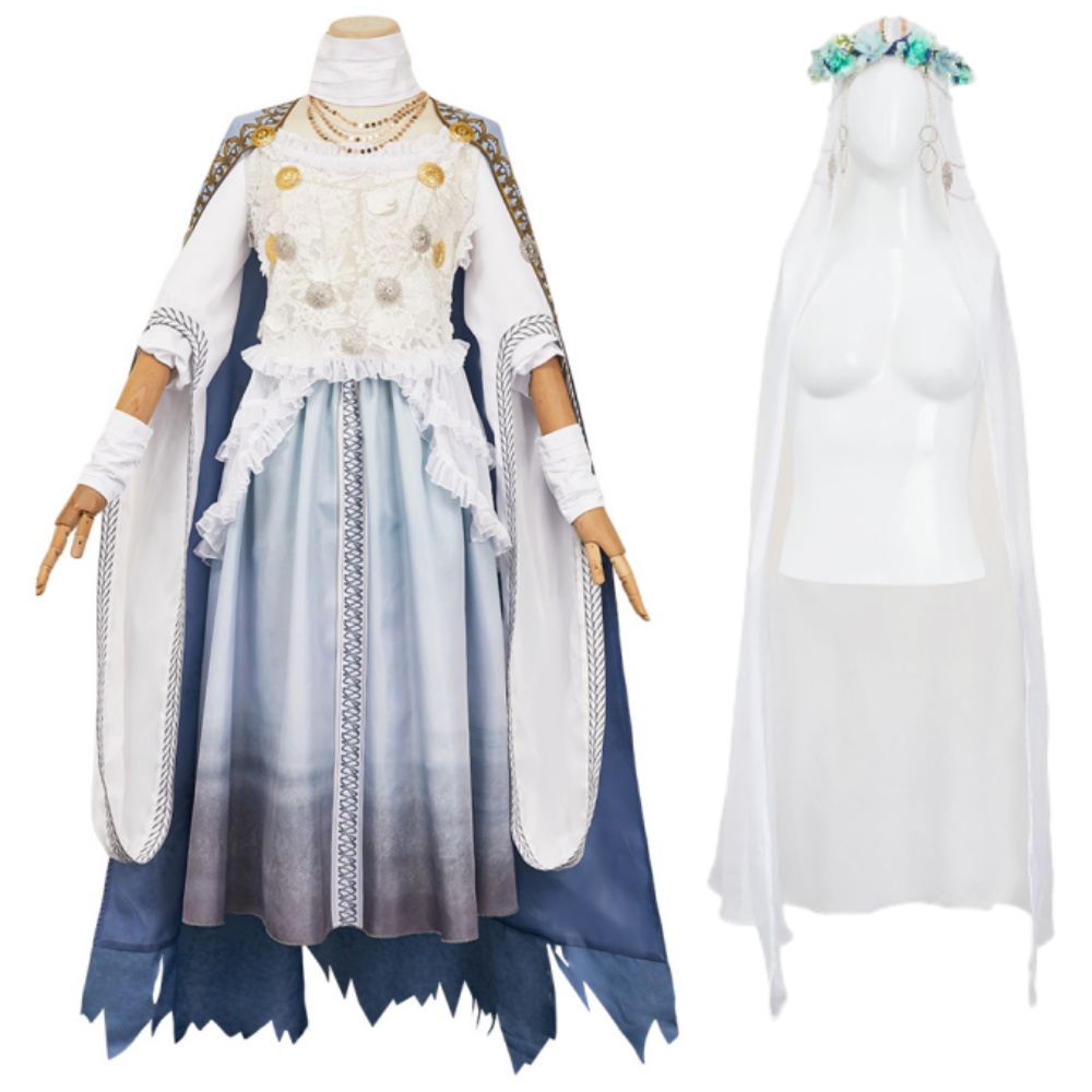 Elden Ring: Nightreign Revenant Dress Cloak Set Ouftit Halloween Carnival Party Cosplay Costume