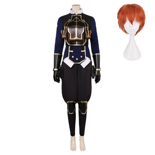 Arcane: League of Legends Season 2 Maddie Women Blue Uniform Outfits Halloween Cosplay Costume