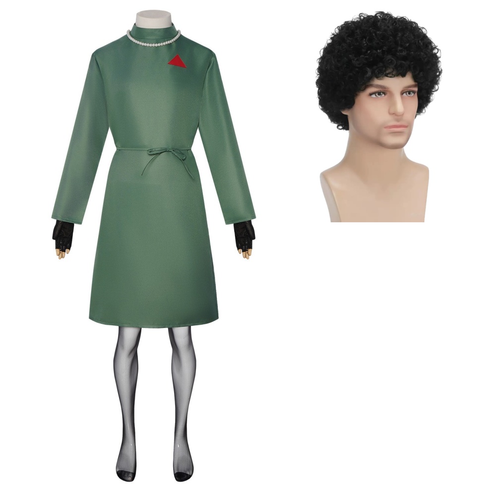 The Rocky Horror Picture Show Dr. Frank-N-Furter Green Coat  Halloween Carnival Cosplay Costume