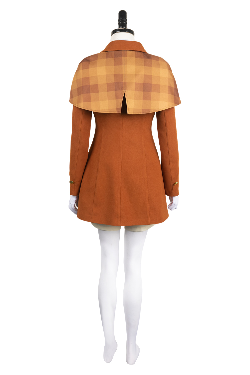 Game 2024 Princess Peach Showtime Princess Peach Brown Detective Outfits Halloween Carnival Suit Cosplay Costume