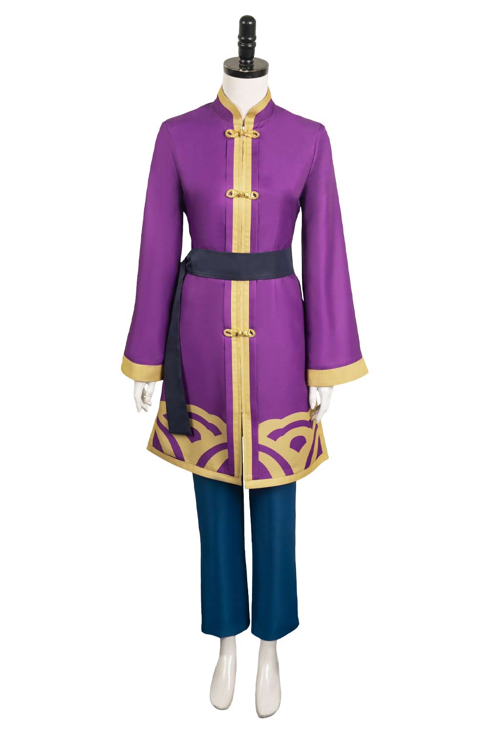 Game 2024 Princess Peach Showtime Princess Peach Purple Kung Fu Outfits Halloween Carnival Suit Cosplay Costume