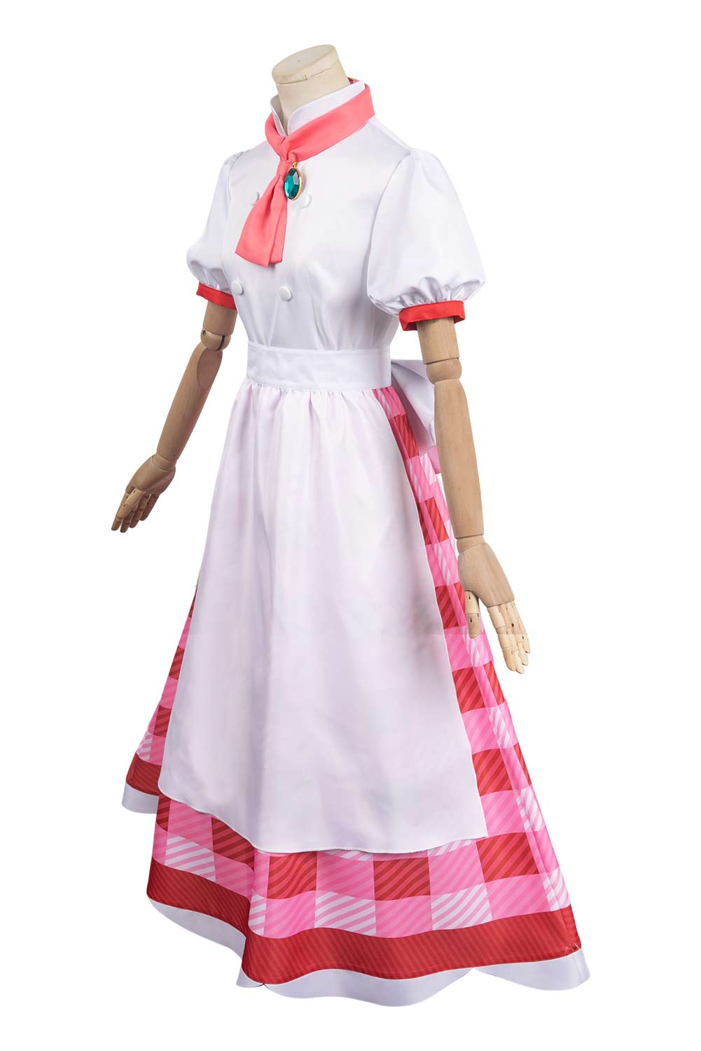 Game 2024 Princess Peach Showtime Princess Peach Women Plaid Outfits Halloween Carnival Suit Cosplay Costume