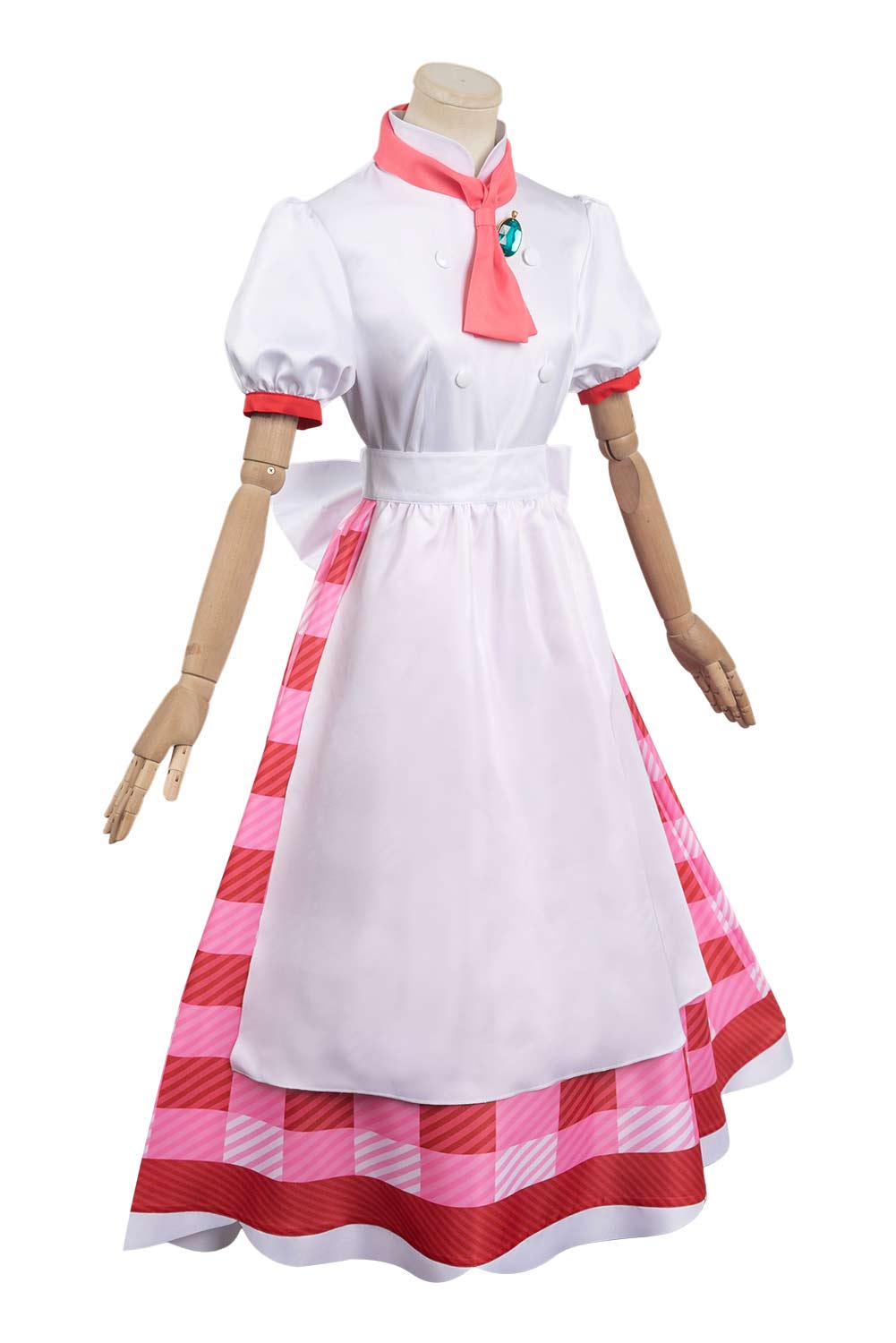 Game 2024 Princess Peach Showtime Princess Peach Women Plaid Outfits Halloween Carnival Suit Cosplay Costume
