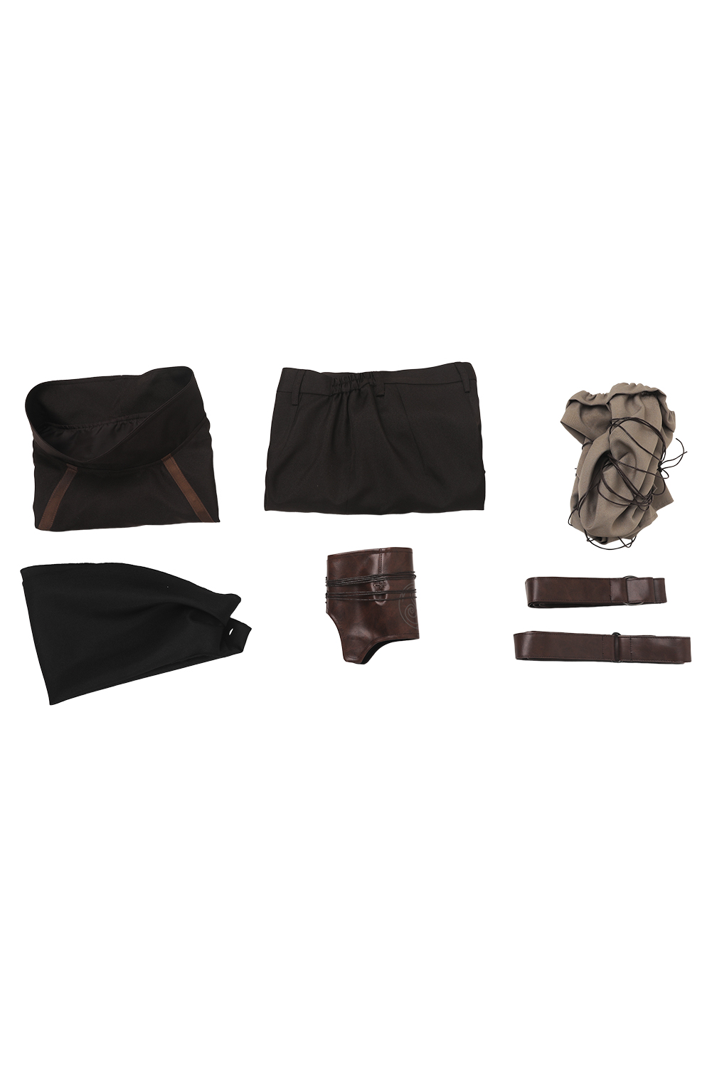 Game 2024 Senua's Saga: Hellblade II Senua Dark Brown Set With Cloak Outfits Halloween Carnival Suit Cosplay Costume