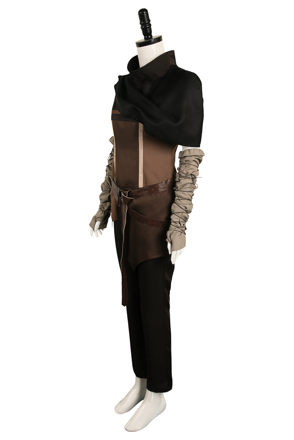 Game 2024 Senua's Saga: Hellblade II Senua Dark Brown Set With Cloak Outfits Halloween Carnival Suit Cosplay Costume