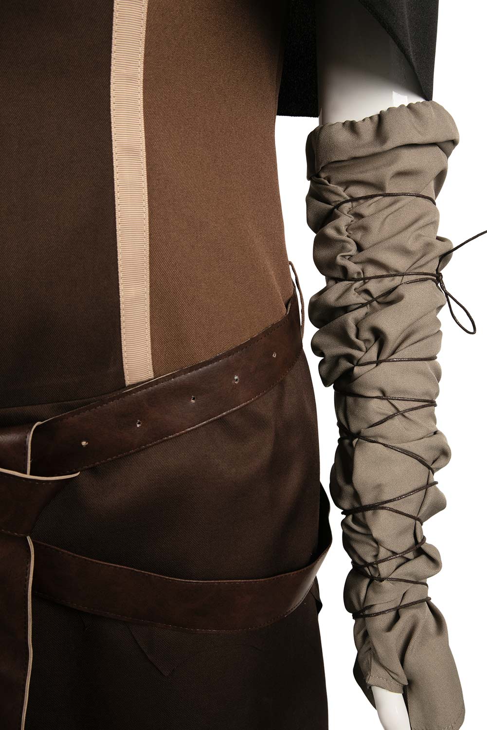 Game 2024 Senua's Saga: Hellblade II Senua Dark Brown Set With Cloak Outfits Halloween Carnival Suit Cosplay Costume