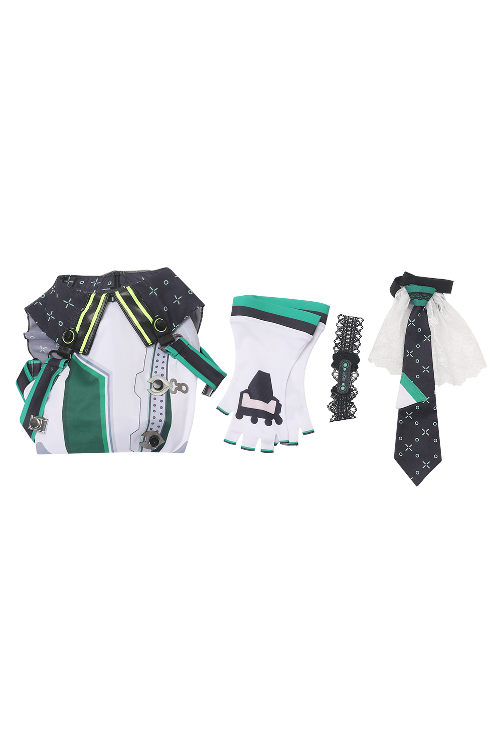 Game 2024 Stellar Blade Eve Green Printed Jumpsuit Outfits Halloween Carnival Suit Cosplay Costume