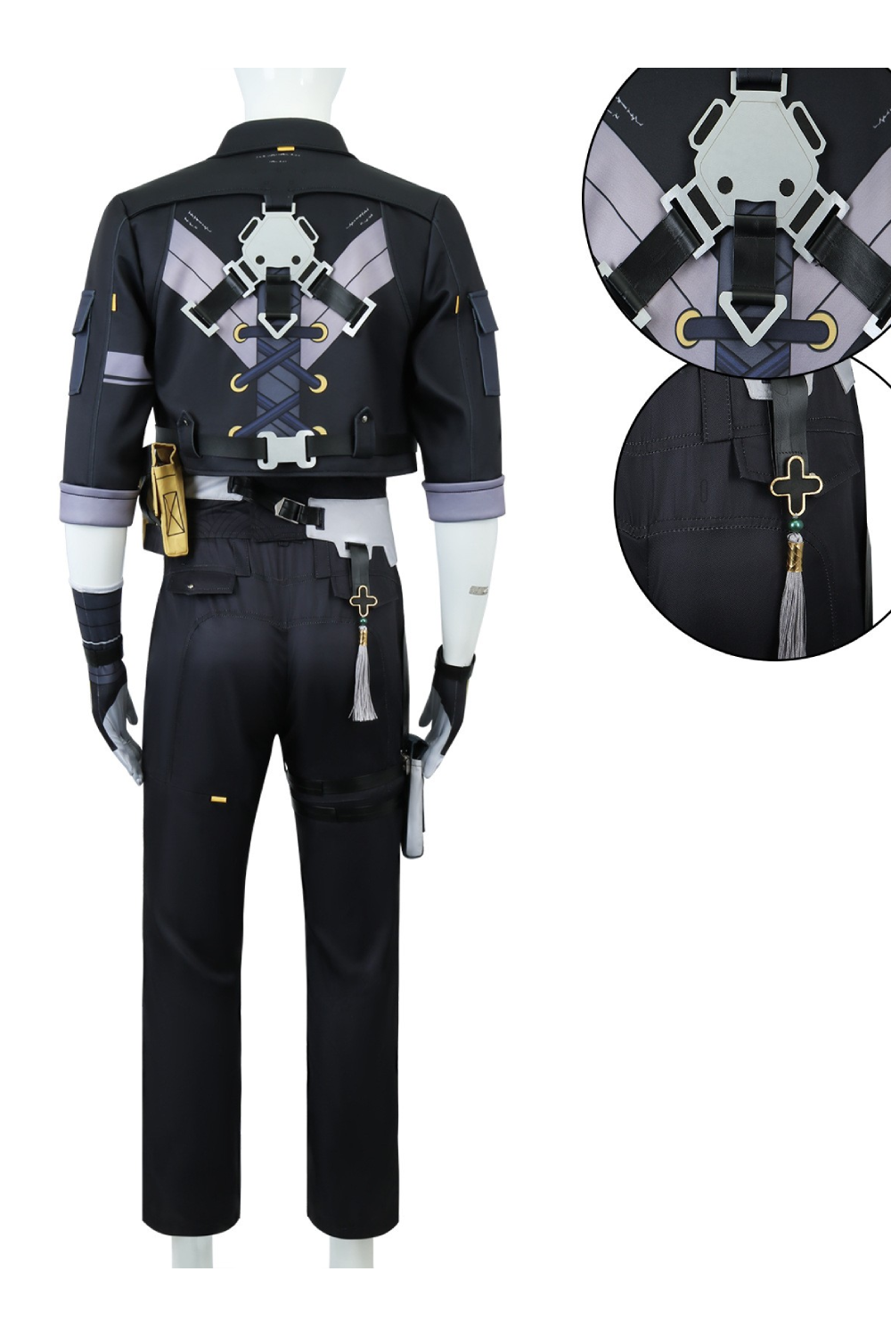 Game 2024 Wuthering Waves Hero Rover Outfits Halloween Carnival Suit Cosplay Costume