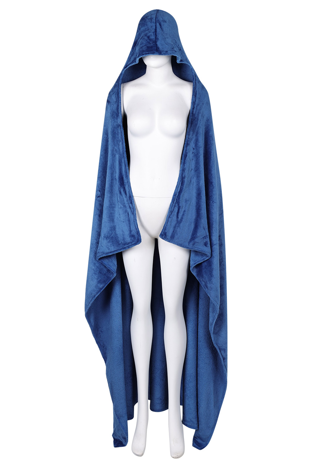 Game Baldur's Gate 3 Cosplay Blue Plush Blankets Halloween Costume Accessories