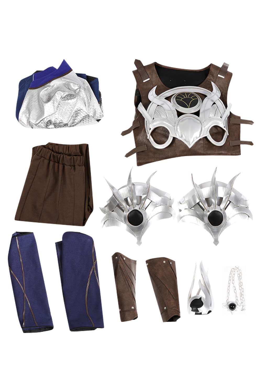 Game Baldur's Gate 3 Shadowheart Women Outfits Halloween Carnival Suit Cosplay Costume