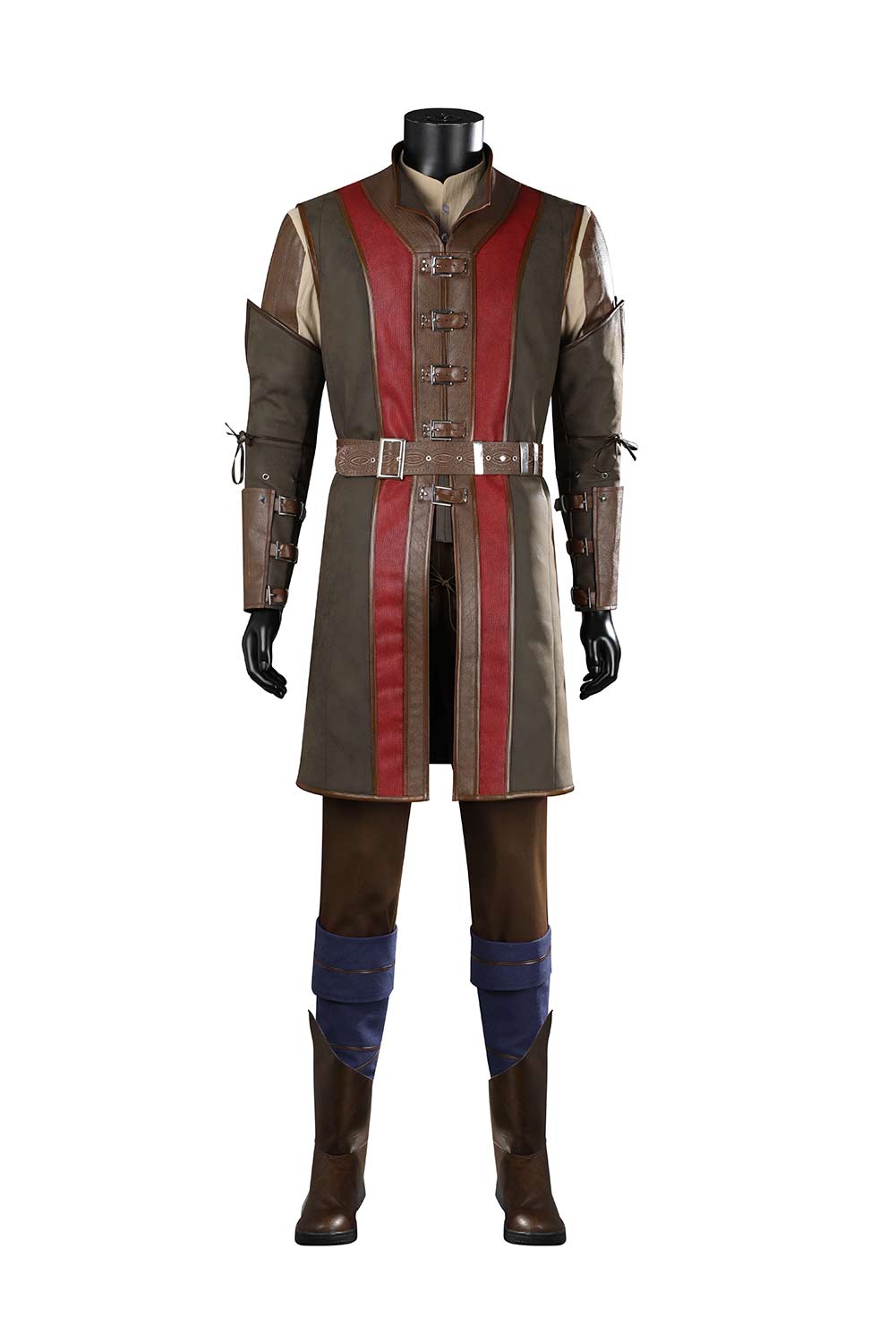 Game Baldur's Gate 3 Wyll Evil Sorcerer Uniform Set Outfits Halloween Carnival Suit Cosplay Costume