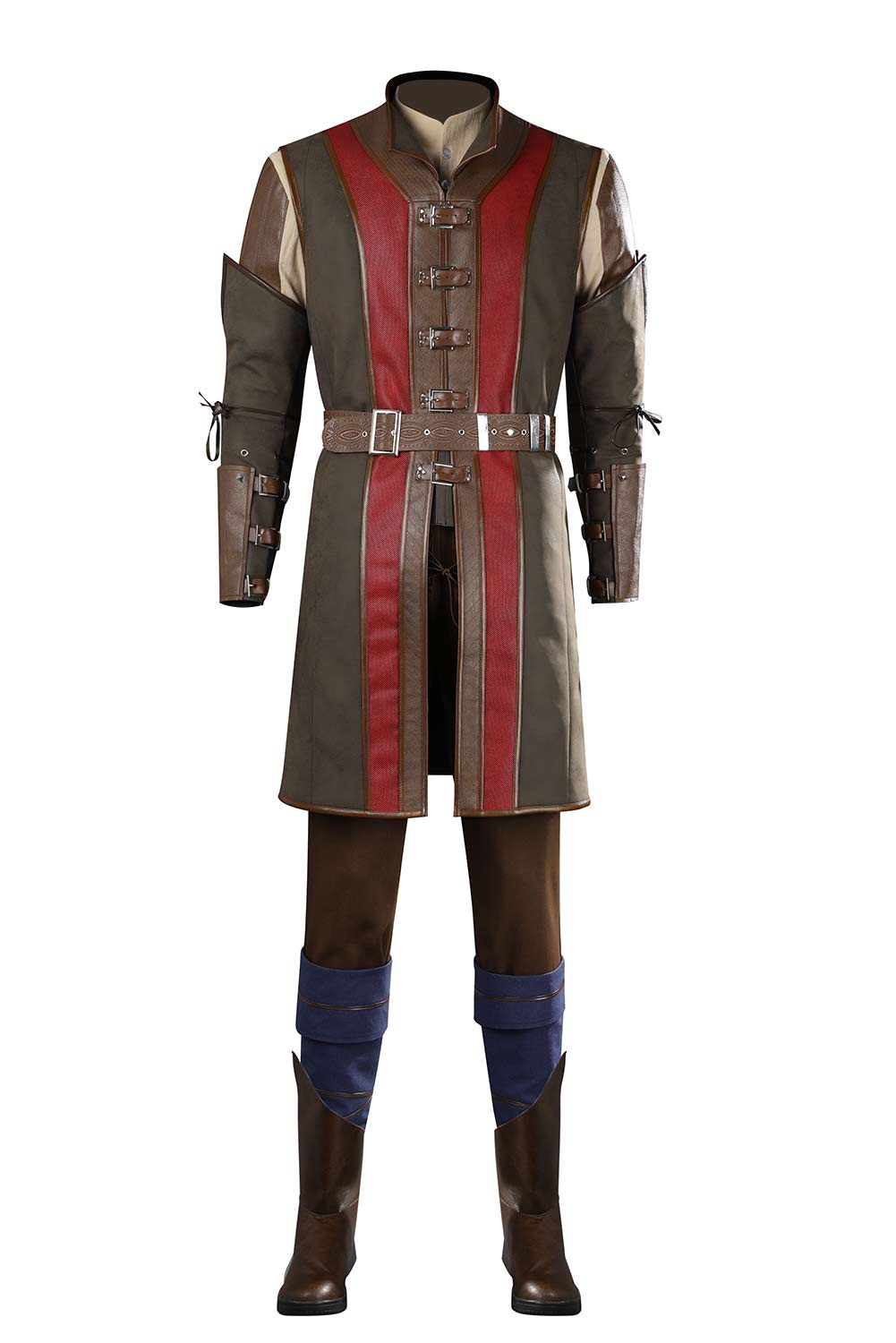 Game Baldur's Gate 3 Wyll Evil Sorcerer Uniform Set Outfits Halloween Carnival Suit Cosplay Costume