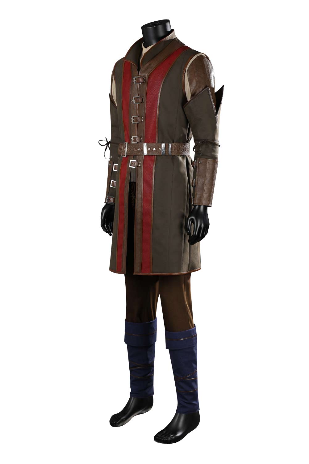 Game Baldur's Gate 3 Wyll Evil Sorcerer Uniform Set Outfits Halloween Carnival Suit Cosplay Costume