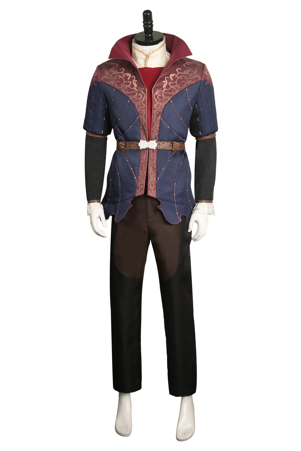 Game Baldur's Gate Astarion Printed Outfits Halloween Carnival Suit Cosplay Costume