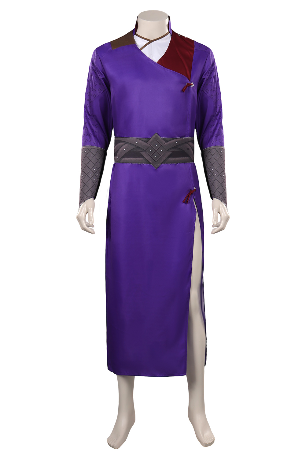 Game Baldur's Gate Gala Purple Outfits Halloween Carnival Suit Cosplay Costume