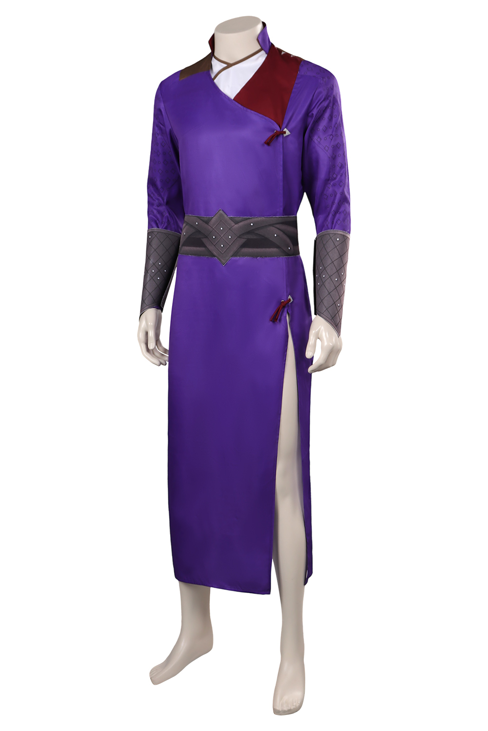 Game Baldur's Gate Gala Purple Outfits Halloween Carnival Suit Cosplay Costume