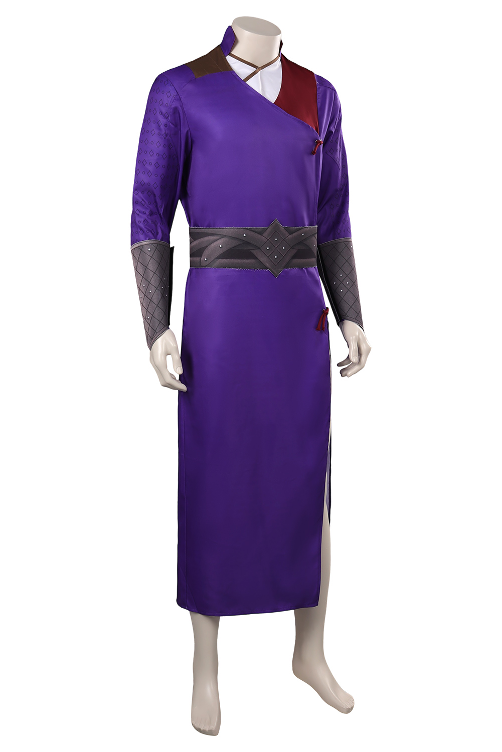 Game Baldur's Gate Gala Purple Outfits Halloween Carnival Suit Cosplay Costume