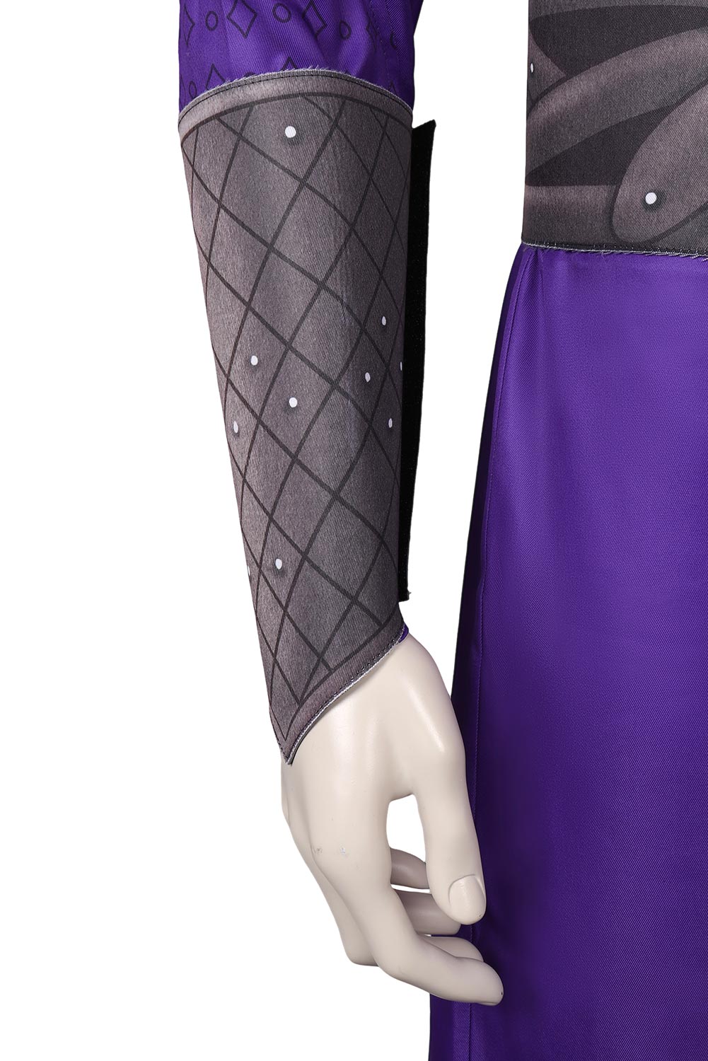Game Baldur's Gate Gala Purple Outfits Halloween Carnival Suit Cosplay Costume