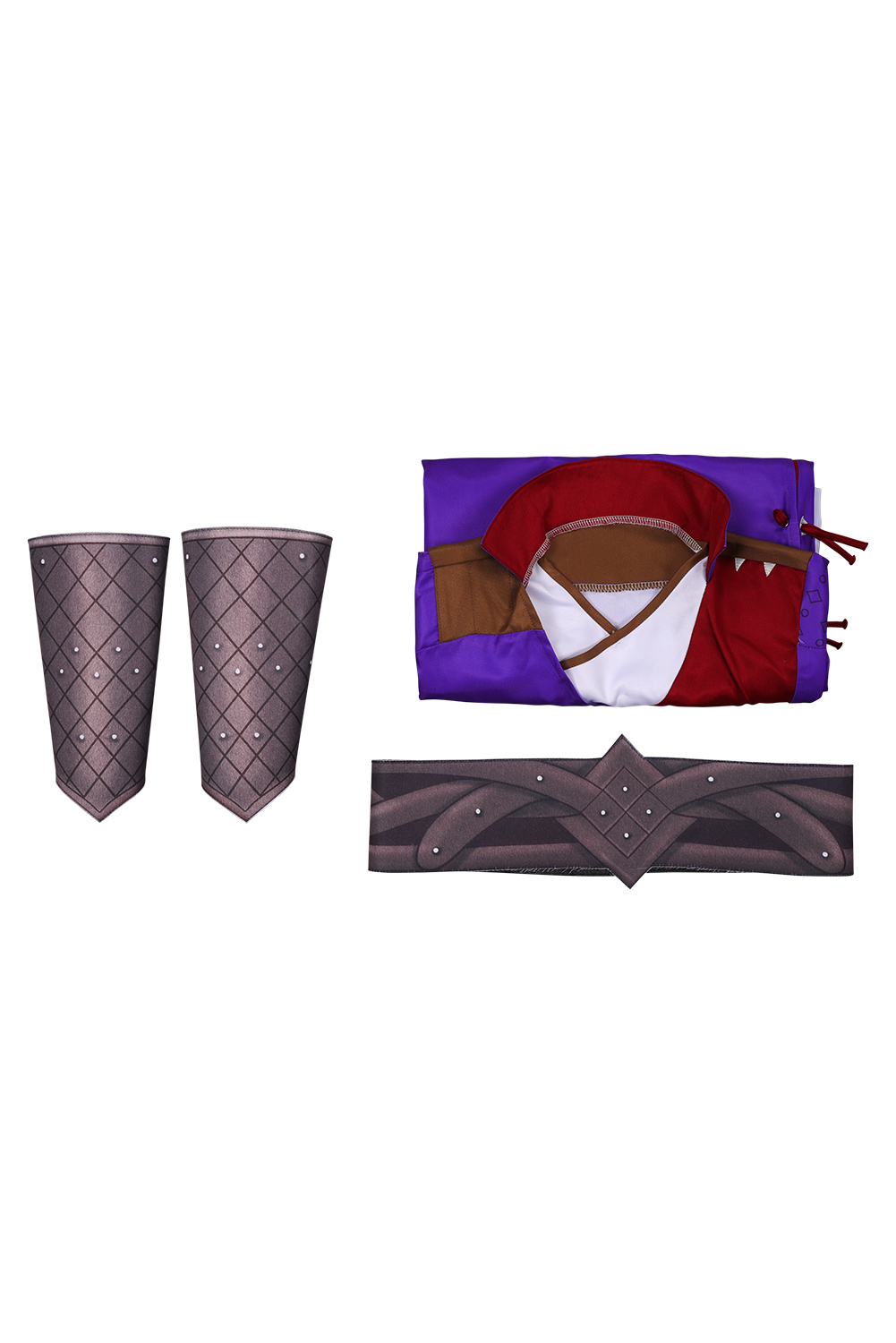 Game Baldur's Gate Gala Purple Outfits Halloween Carnival Suit Cosplay Costume