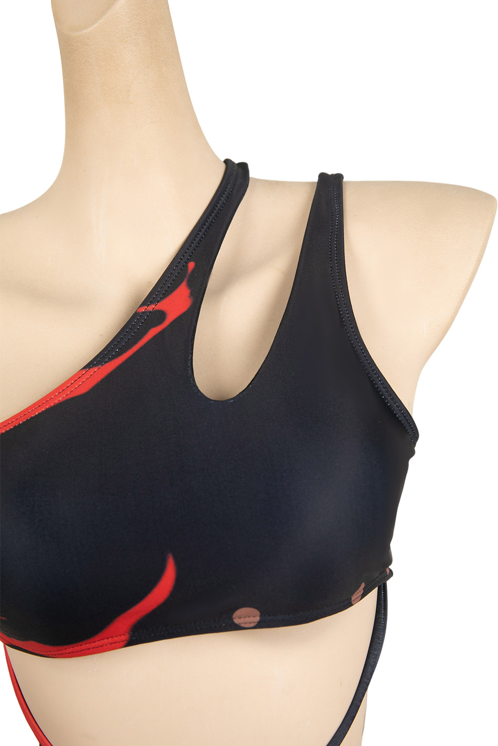 Game Baldur's Gate Karlach 2 Pics Set Printed Swimsuit Outfits Halloween Carnival Suit Cosplay Costume